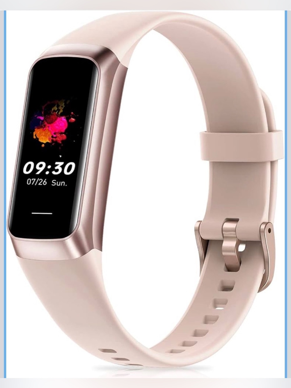 NIB Zeacool Pink Fitness Tracker Smartwatch